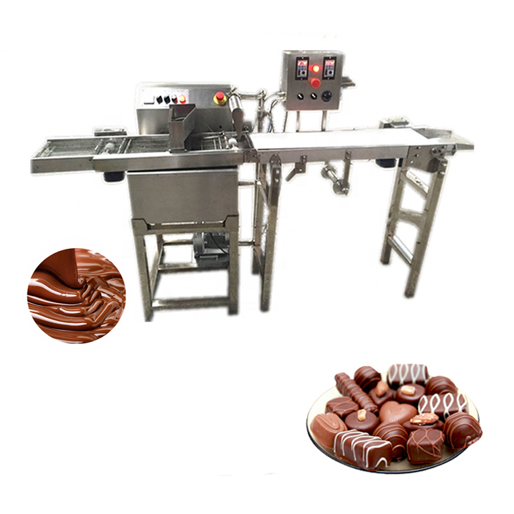 Donut Chocolate Coating Machin - Chocolate Snack ulasan dan harga