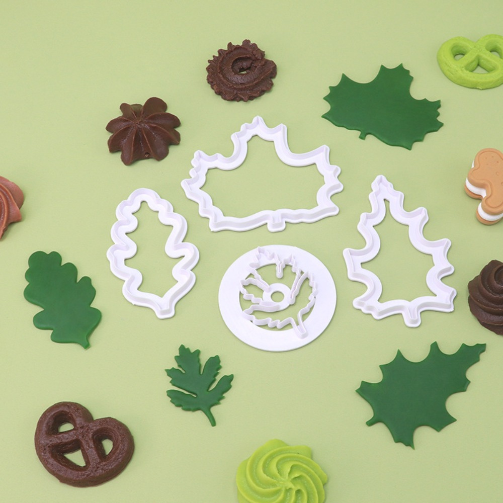 4Pcs Set Fall Leaf Cookie Cutt - Cookies Pack ulasan dan harga