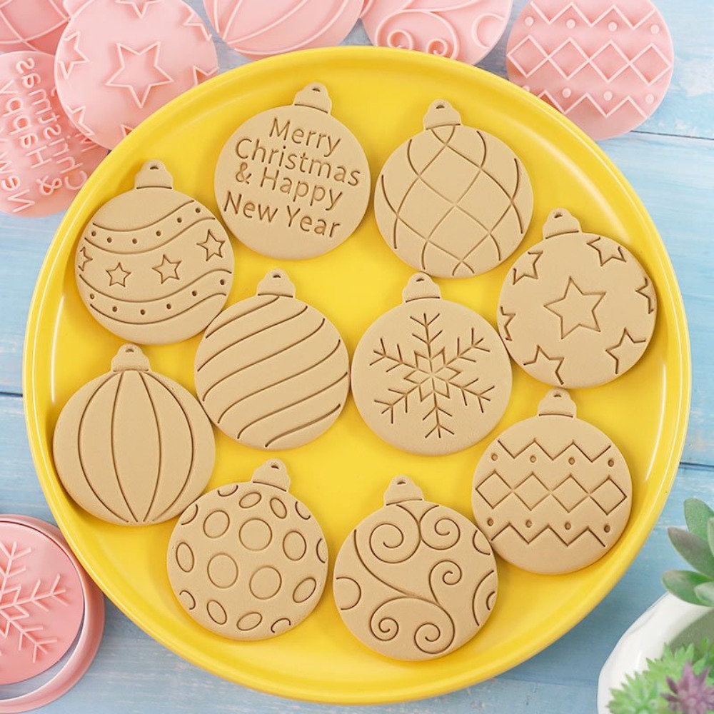 11Pcs Christmas Ornament Cooki - Cookies Pack ulasan dan harga