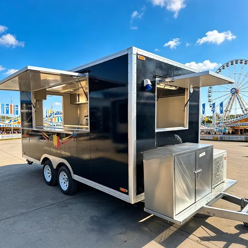 Commercial Food Trailer Fully  - Food Snacks Catering ulasan dan harga
