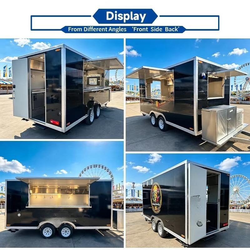 Commercial Food Trailer Fully  - Food Snacks Catering ulasan dan harga