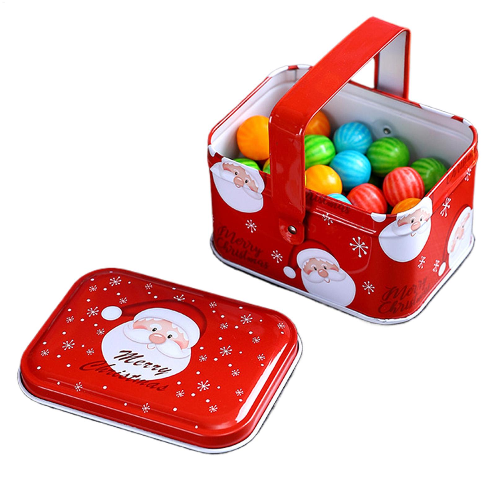 Christmas Cookie Tins Metal St - Chocolate Snack ulasan dan harga